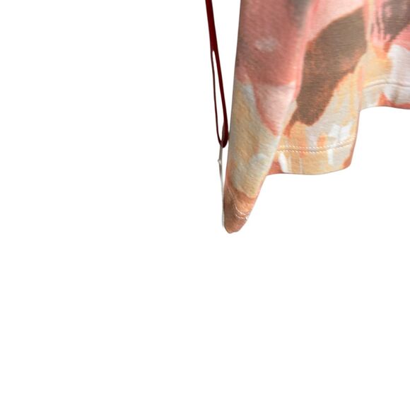 Ruby Rd Blouse Women's 1X Round Neck Beaded Colorful Artsy Floral Top NWT - Picture 6 of 10